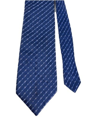 Kenzo Homme 100% Seta Soie Silk Seide made in Italy Neck Tie Blue