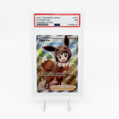 Poké Kid graded PSA 7 for sale on eBay