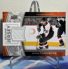 2013-14 Upper Deck Series 1 Hockey PETER FORSBERG #GJ-PF UD GAME JERSEY
