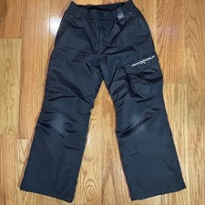 ZeroXPosur Youth Size M 10/12 Black Insulated Snow Pants