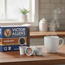 Hazelnut, Medium Roast, 12 Count, Single Serve Coffee Pods for Keurig K-Cup B...