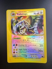 Kabutops - 150/144 - Pokemon Skyridge Reverse Holo Crystal Card LP