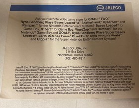 Young Indiana Jones Chronicles Nintendo NES with Instruction manual. Untested