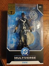 Mcfarlane DC Multiverse Static Trial By Fire Gold Label figure Unopened