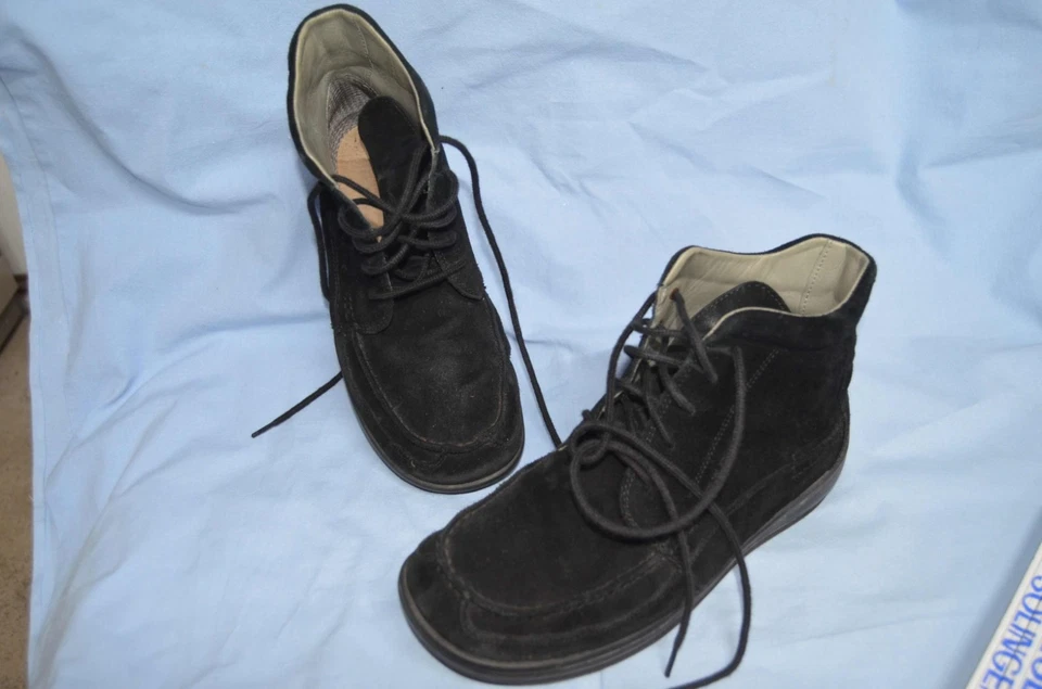 Bär Damen Schuhe Boots Stiefelette Gr. 38 Barfußschuhe Wechselfußbett Weite H - Bild 3 von 4