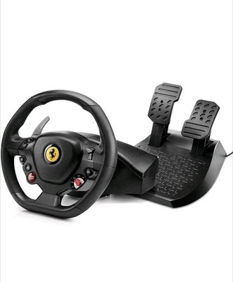 Thrustmaster T80 Ferrari 488 GTB Lenkrad PS5 PS4 PC Wheel Pedale Tischklemme