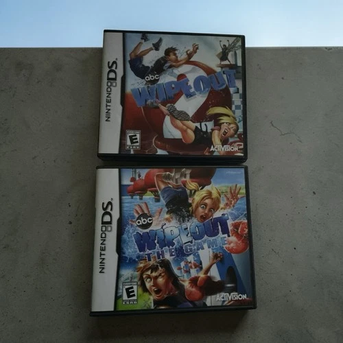 Nintendo DS Wipeout 2 and Wipeout The Game Complete Tested Working