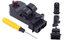 Front Driver Side Window Switch with Door Lock Switch for Honda Civic Coupe