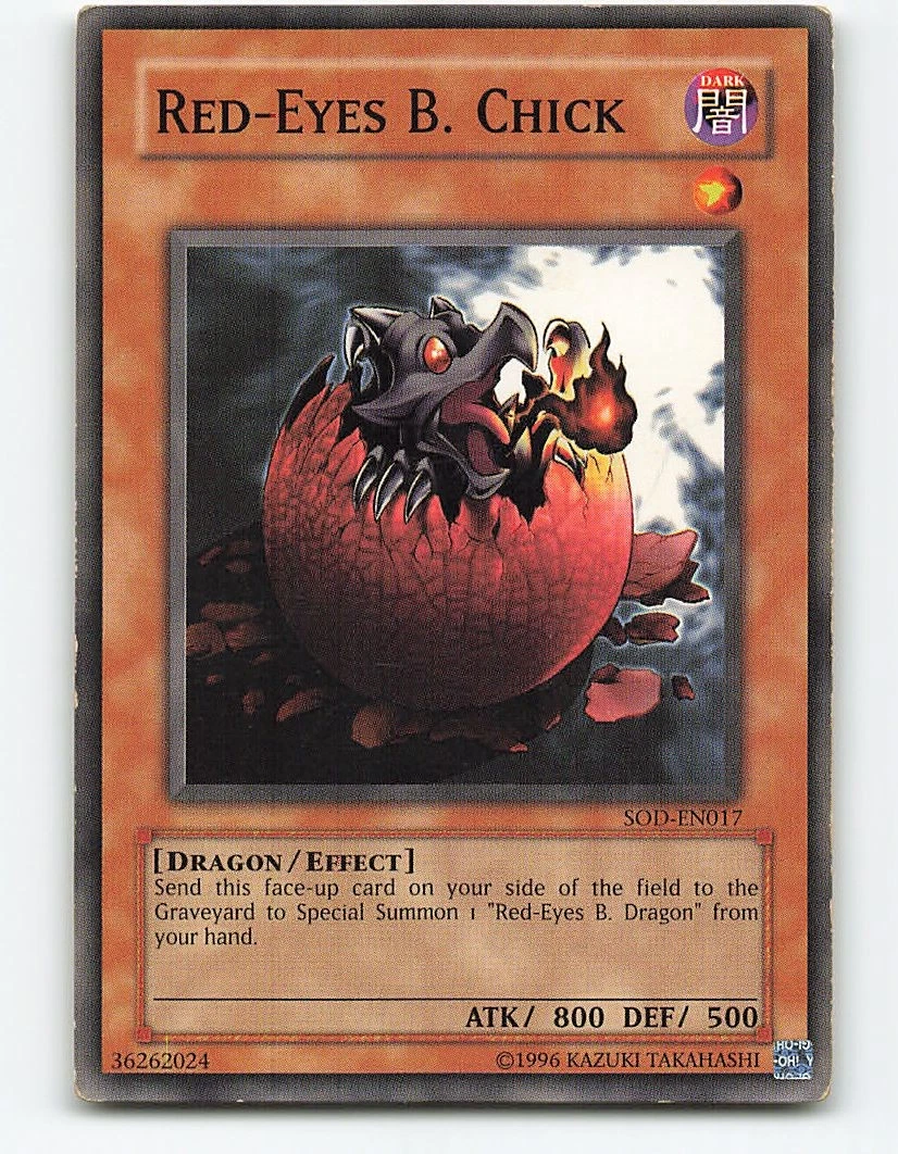 Yugioh Red Eyes B Chick for sale | eBay