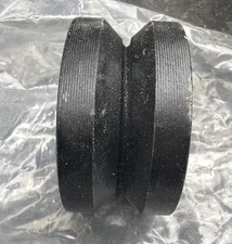 Grainger Iron V-Groove Track Industrial Cart Wheel 4" 29XU90 800lb Cap 0420-08