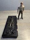 Vintage Star Wars Han Solo In Carbonite Figure Original Kenner 1985 Last 17