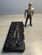 Vintage Star Wars Han Solo In Carbonite Figure Original Kenner 1985 Last 17