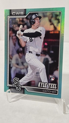 #ad 🔥2026 Topps Aqua Rainbow Foil Kyle Teel RC⚾️RARE SHORT PRINT ROOKIE 🔥🔥 $7.34