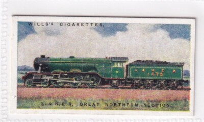 1924 Card LONDON AND NORTH EASTERN RAILWAY (LNER) Great Northern Section