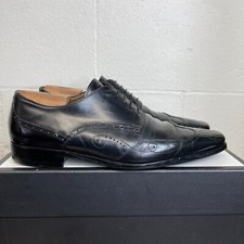 Dolce & Gabbana Stringata Goodyear Black Leather Oxford Dress Men's 11 US/10 UK