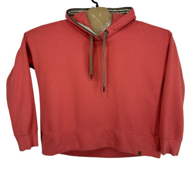 Camel Active Hoodie Damen Small Lachs Rosa Sweatshirt Pullover Fleece Warm
