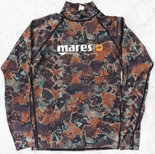 Mares Pure Instinct Stretch Camo Rash-Free UV-Protect Sleeve Shirt Men's Small