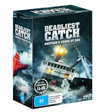 Image of Deadliest Catch Another 5 Years At Sea - Season 11-15 (DVD, 27-Disc Set) NEW