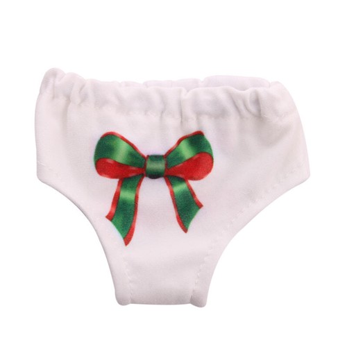 Hot Handmade Fits 18" Inch American Doll Underwear Panties Christmas Boy - 第 19/33 張圖片