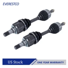 Pair Front Side CV Axle Shaft For Lexus GX460 GX470 Toyota 4Runner Tacoma 4WD