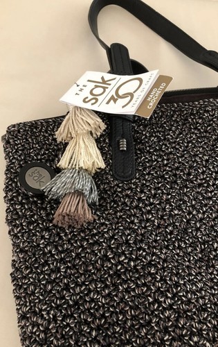 The Sac Bag Shoulder Silver Wood Style Woman - Picture 2 of 10