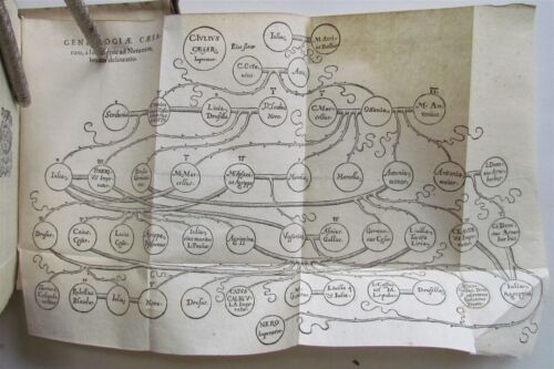 1592 ROMAN HISTORY by Dion Cassius antique VELLUM BOUND 16th CENTURY - Picture 3 of 11