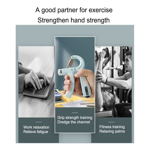 5-60KG Sport Hand Grip Strengthener Adjustable Forearm Trainer Gym Exerciser - 第 2/13 張圖片