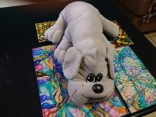 Gray Large 18" Pound Puppy VTG 1985