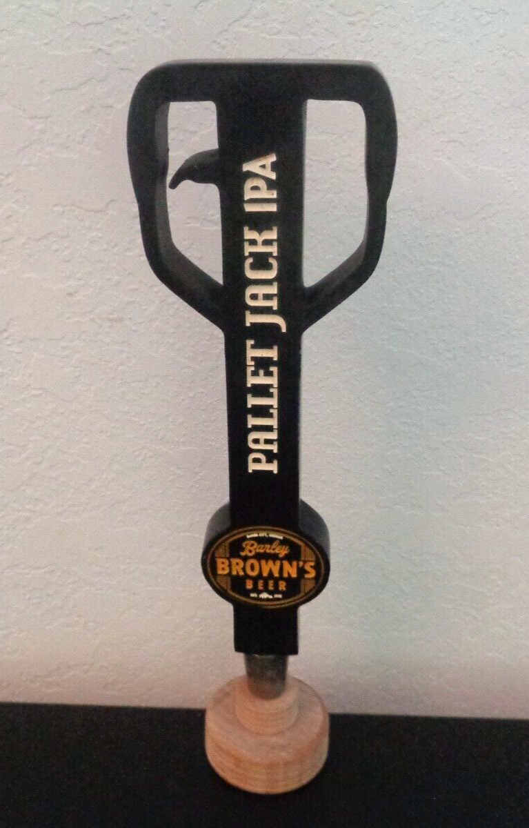 BARLEY BROWN'S Pallet Jack IPA Tap Handle Knob Baker city OR eBay