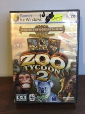 Zoo Tycoon 2: Zookeeper Collection 2006 Microsoft PC CD - Windows 2 Discs