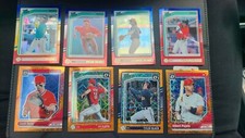 2024 Donruss Baseball Lot 50 Velocity, Red And Blue Foil, Marvel And More 
