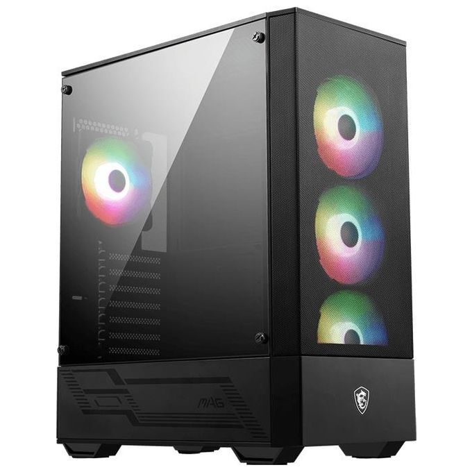 MSI MAG FORGE 112R Computer cCse Midi Tower Nero Trasparente