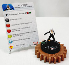 HEROCLIX Deadpool Set Uncommon 023 Black Cat w/Card