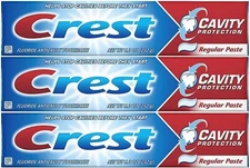Crest Toothpaste Cavity Protection Regular (Pack of 3)