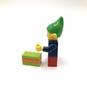 LEGO Elf Plaid Button Shirt minifigure 10245 Santa Workshop