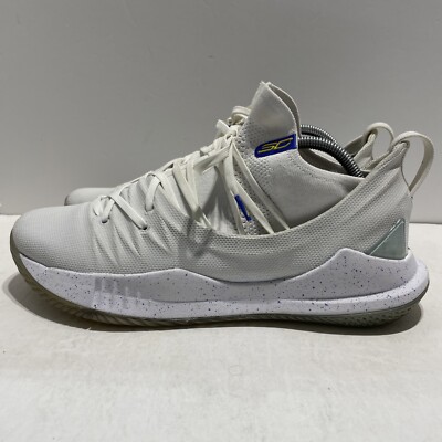 Under Armour Stephen Curry Low Triple White Mens Size Basketball  Shoes