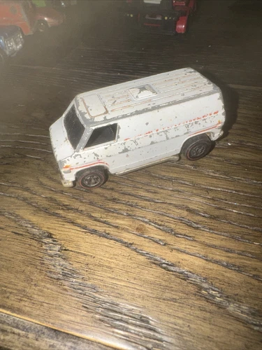 HOT WHEELS REDLINE PARAMEDIC VAN WHITE HONG KONG 1974