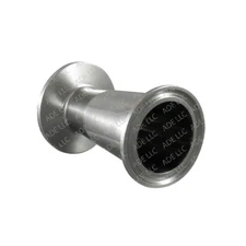 Sanitary, 1.5" Tri Clamp to 1.5" Tri Clamp w/ 1" Bore Concentric Reducer