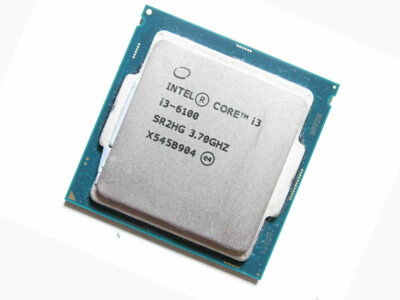 Lot of 5 x Intel  Core  CPU i3-6100 SR2HG 3.70GHz LGA1151, 6th Gen. Processor