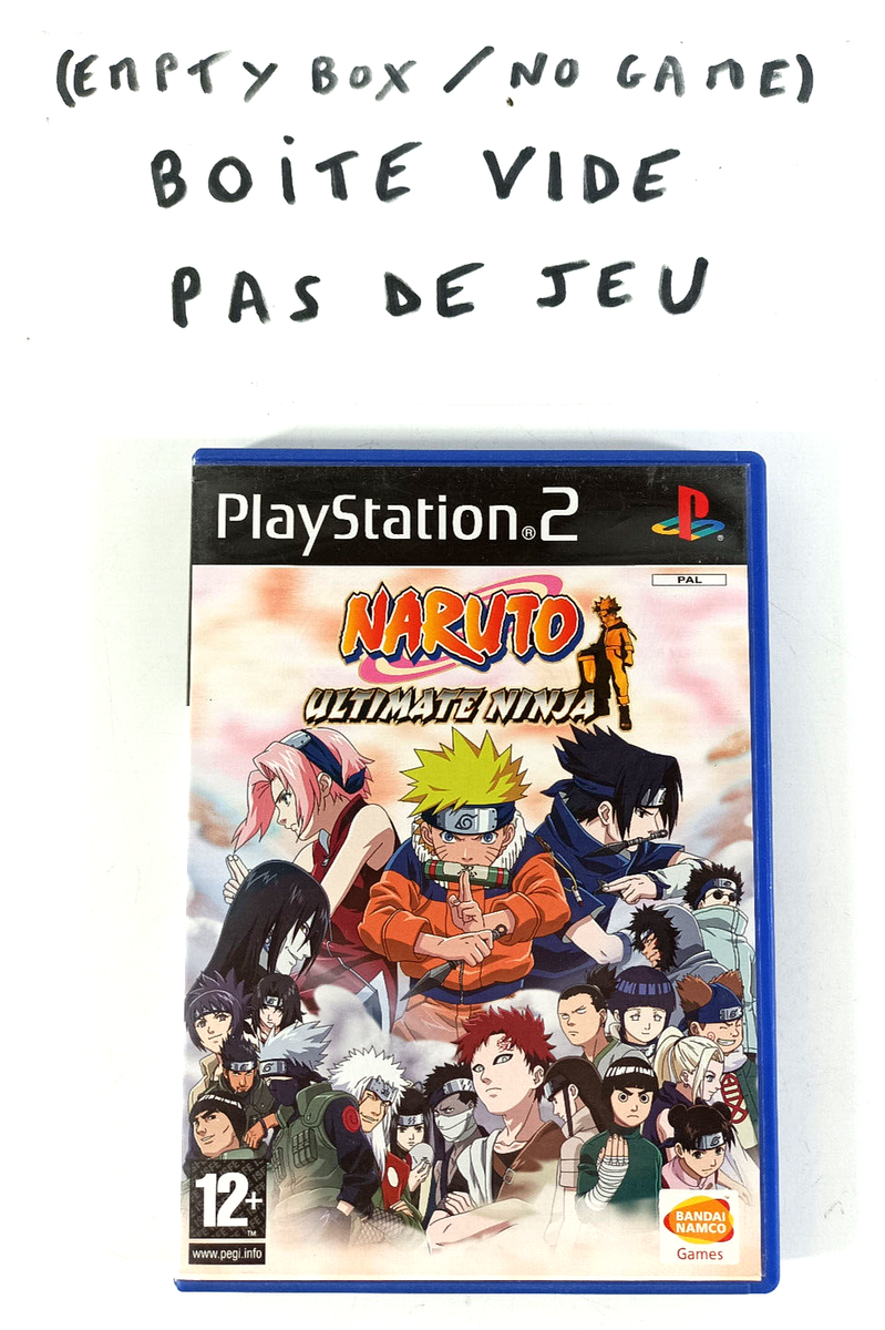 Jeu Naruto Ultimate Ninja 2 PS2 Complet (PAL) - Bon état - Jeu De Combat