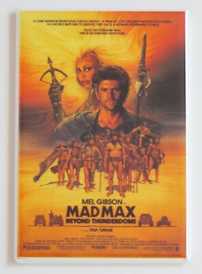 Mad Max Beyond Thunderdome FRIDGE MAGNET movie poster