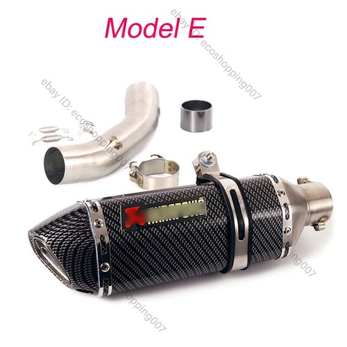 Motorcycle Exhaust Muffler Mid Pipe Modified For Duke 390 125 250 RC390 2021-23 - Bild 6 von 12