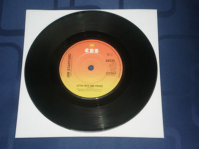 JIM STAFFORD - LITTLE BITS AND PIECES - 1983 CBS 7'' SINGLE - POP GEM - EXC.