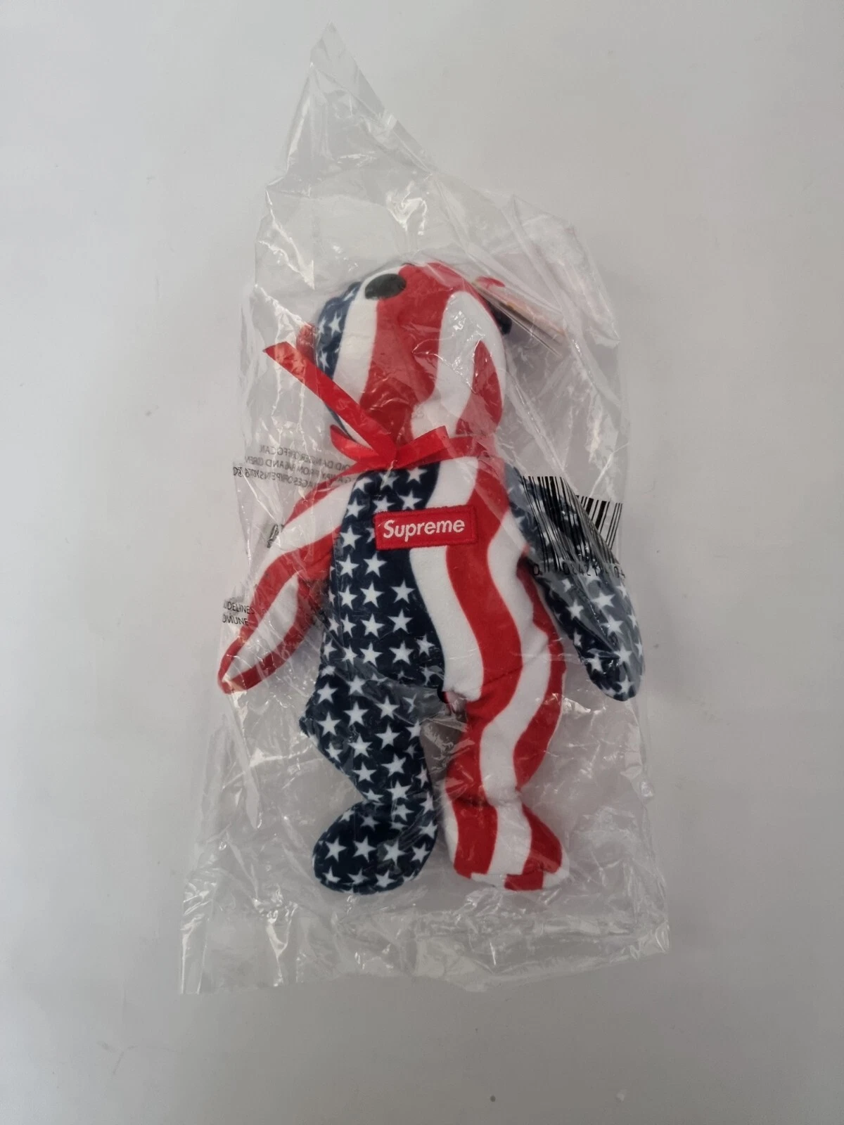 Bonnet bébé ours en peluche Supreme TY FW22 