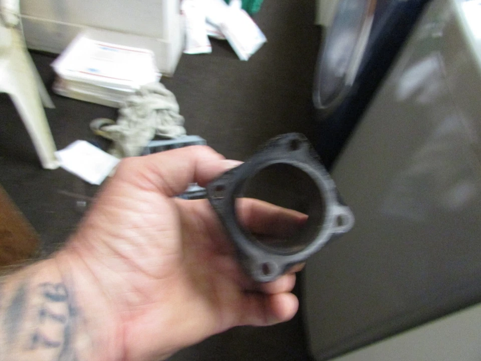 Husqvarna 390 1979 colector de escape automático Foto 4 de 4