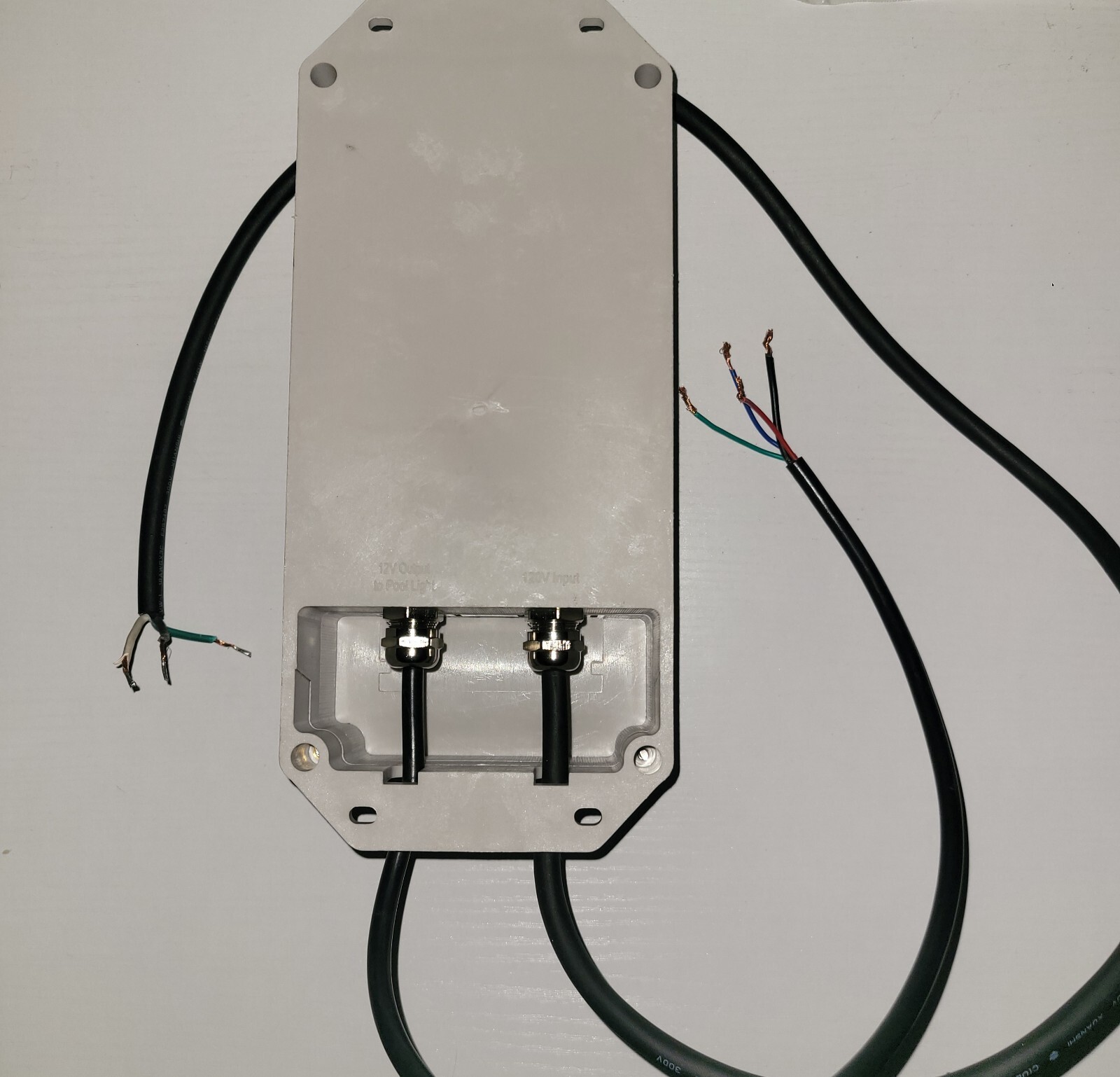 Poolexa Large LED Multicolor Inground Pool Light Control Switch Board