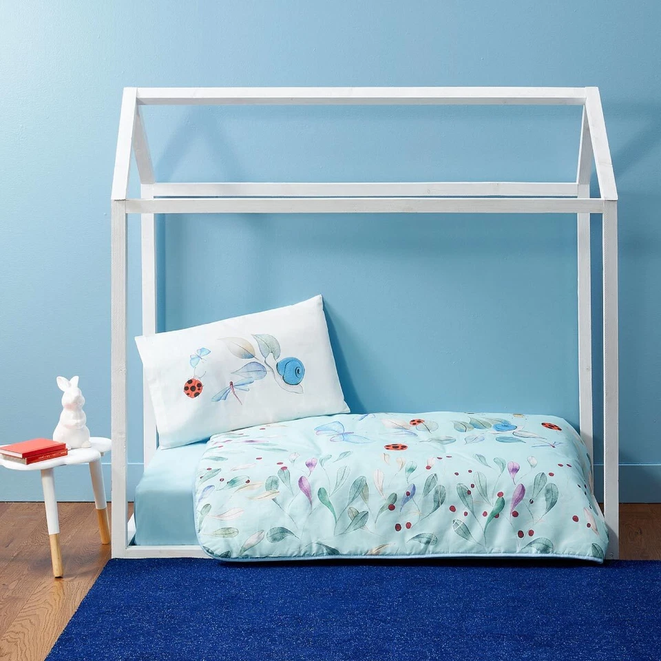 Trapuntino Copriletto trapuntato Nella di Bassetti per Lettino baby K682 - Immagine 2 di 4