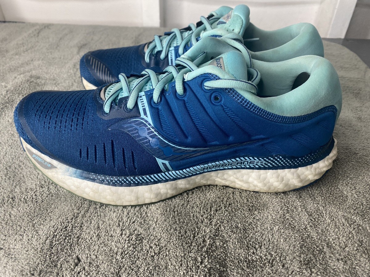 Saucony Womens Hurricane 22 S10544-25 Blue Running Shoes Sneakers