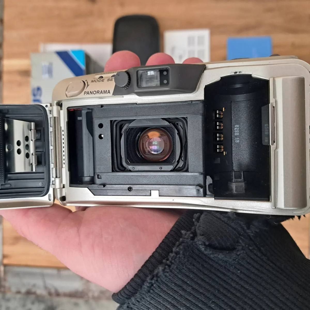 Olympus Mju Zoom 140, Panorama, 35mm, compact point and shoot