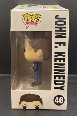 Funko Pop! Icons: John F. Kennedy Sammelfigur - 9.5 Cm Vinylfigur Für Sammler Und Fans